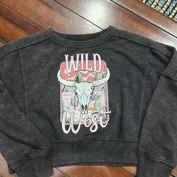 Black Wild West Sweatshirt and Joggers Set - Picture 2 of 5